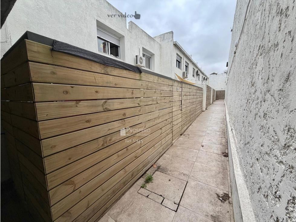 v435/5 alquiler duplex 1 dorm la comercial c/patio