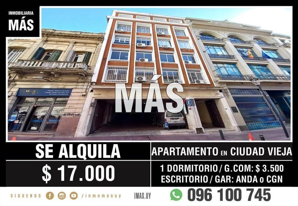 Apartamento Alquiler Ciudad Vieja Montevideo iMas.uy S *...