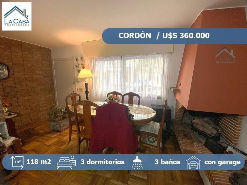 Casa a la venta de 3 dormitorios y garaje en Cordón