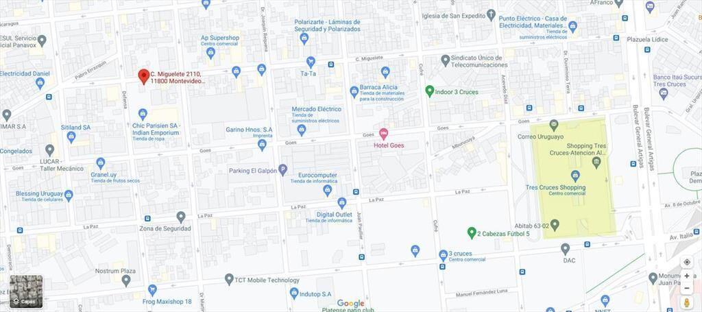 Terreno - Prox a 18 de Julio y al Shopping Tres Cruces, 183