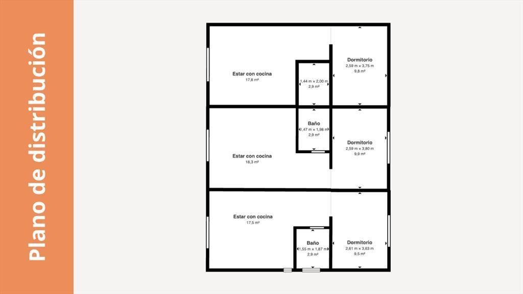 Venta de casa o 3 apartamentos de 1 dormitorio en Punta ...