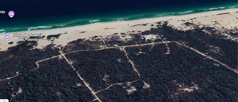 Terreno en Oceanía del Polonio a 300 metros de la playa