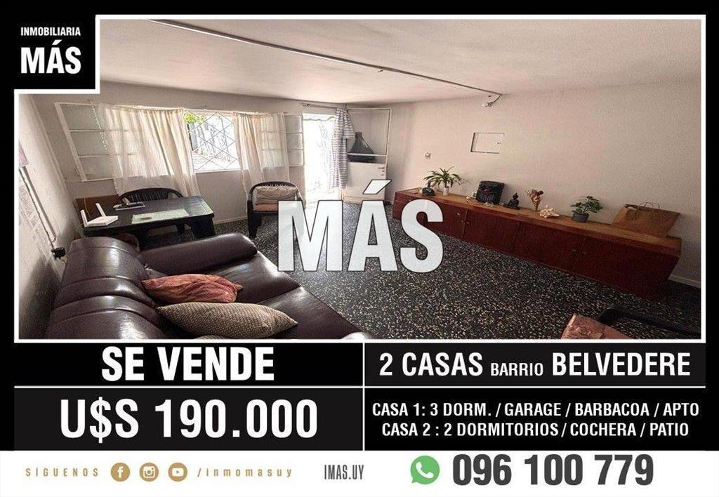 2 Casas + Apto Venta Paso Molino Montevideo iMas.uy MC...