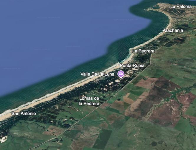 LOTE EN VENTA JUNTO AL MAR EN PUNTA RUBIA
