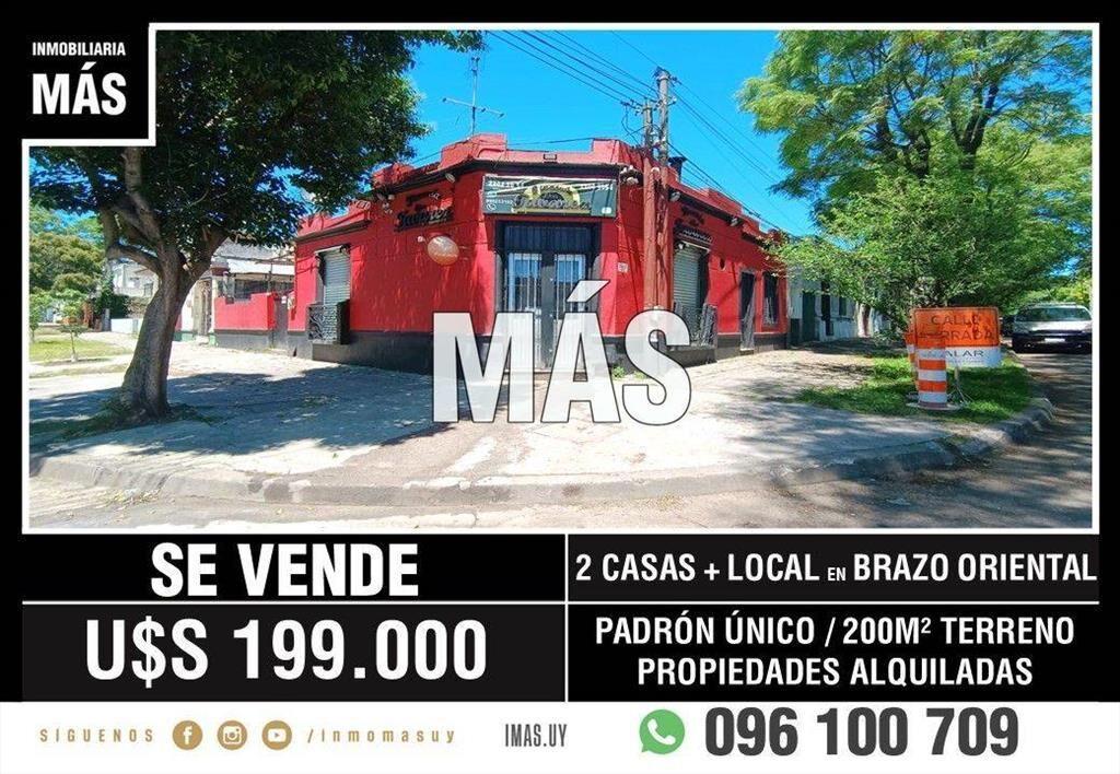 Casas + Local Venta Brazo Oriental Montevideo iMas.uy A *...